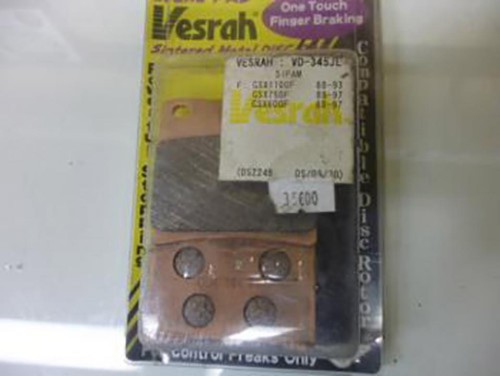 Plaquette frein vesrah pour - plaquette,