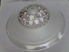 Vasque de lustre 1930 Art déco à suspendre Ø 34,8 cm trou de  14 mm (DG39)