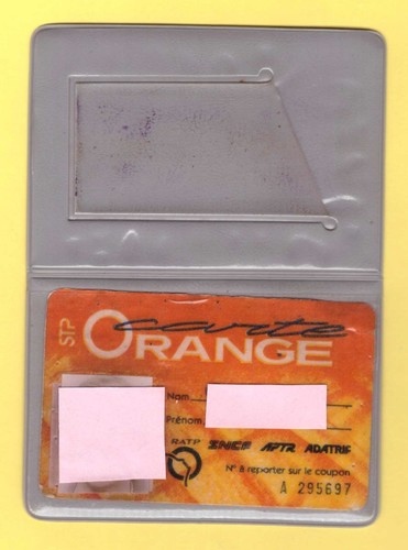 Vintage carte orange - vintage,