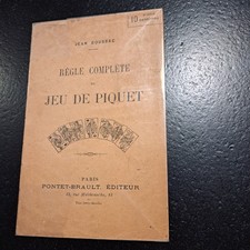 Règle complète du Jeu de PIQUET Jean BOUSSAC