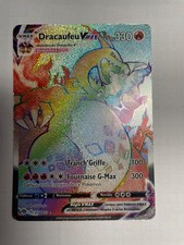 Carte Dracaufeu VMAX 074/073, version Secrète Full Art Arc-en-ciel