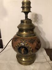 ANCIENNE LAMPE A PETROLE GIEN FORME BOULE XIXème