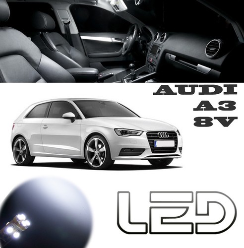 Pour audi ampoules led - a3,