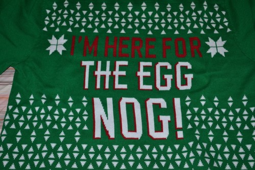 Here for the egg nog - "i'm,