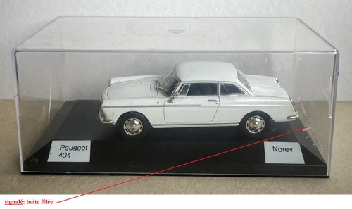 Norev peugeot 404 - norev, coupé