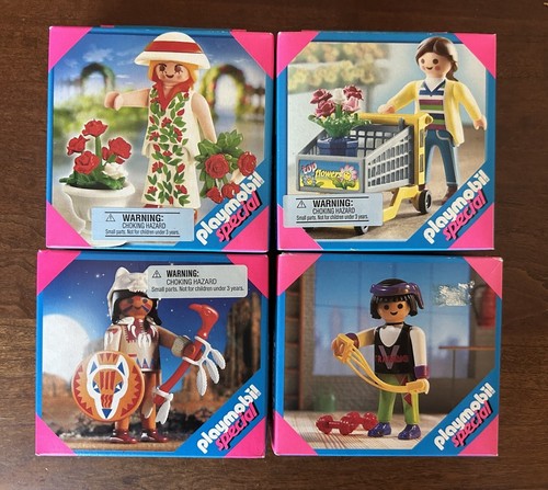 Four older playmobil specials - four,
