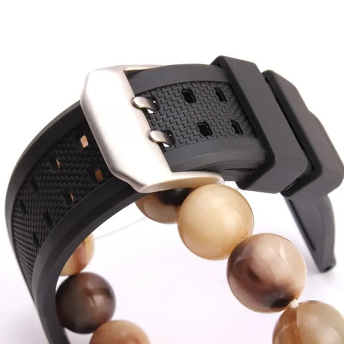 Rubber silicone watch strap - rubber,