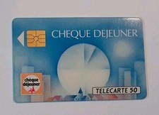 Télécarte 50 Unités Chèque Déjeuner