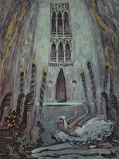 Tableau ancien lithographie