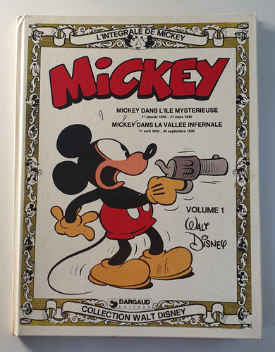Intégrale mickey l - mickey, l'ile