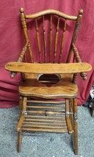 ANCIENNE CHAISE OU CHAISE ENFANT DÉBUT XX SIÈCLE