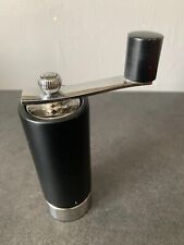 moulin à poivre sel Peugeot manuel en bois et inox noir mat 18 cm - 7"  Mod Isen