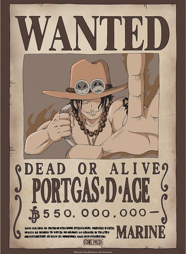 One piece poster wanted - one,