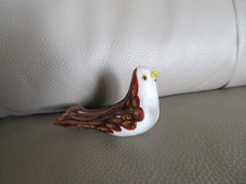 oiseau en verre de murano