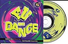 CD CARDSLEEVE COLLECTOR FAITHLESS ET DISCO BLU 2T DE 1997 OFFERT PAR PERRIER NEU