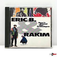 ERIC B & RAKIM : DON'T SWEAT THE TECHNIQUE (1992) CD ALBUM - HIP HOP / RAP US