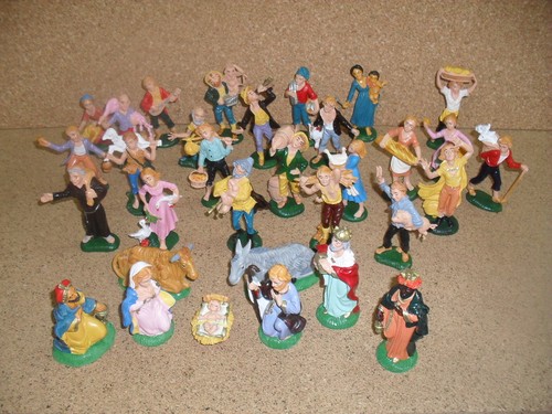 Crèche plastique pâtres - crèche, 10