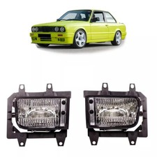 2 ANTIBROUILLARD BLANC POUR BMW SERIE 3 E30 M40 PHASE 2 DE 09/1987 A 1991