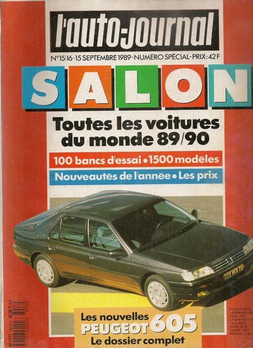 Auto journal 1989 15 - l'auto,