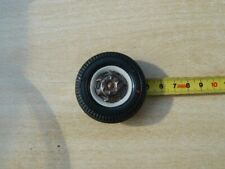 ROUE DE 50 MM AVEC ENJOLIVEUR D'ORIGINE POUR JOUET JOUSTRA ANCIEN VINTAGE