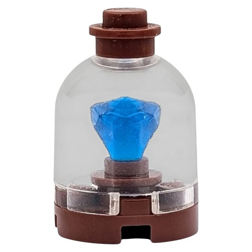 Lego bleu bijoux cristal - lego,