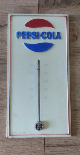 Ancien thermomètre pepsi - thermomètre, /