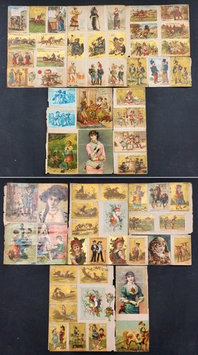 Lot anciens chromos - anciens,