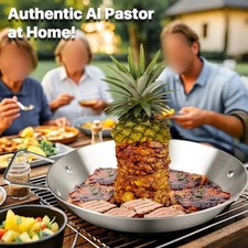 Brochette verticale en acier