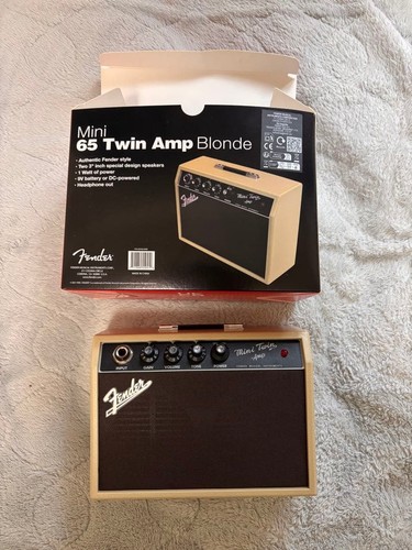 Fender mini twin amp blonde - mini,