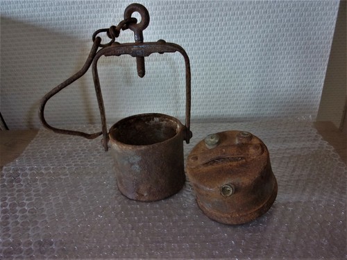 Ancienne lampe mineur à - lampe,