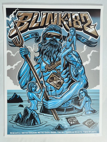 Blink 182 newcastle 2012 - 182,