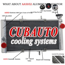 2 Rangées Aluminium Radiateur Pour Honda CBR1100XX Blackbird SC35 CARB 1996-1998