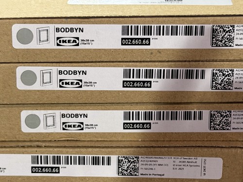 New ikea bodbyn gray - new,