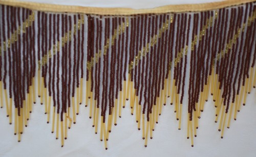Franges perles verre - de,
