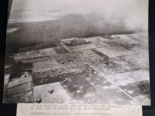 Rare photo airborne para - rare,