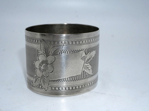 Beau rond serviette argent - beau,