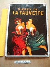 PLAQUE TOLE émaillée LA