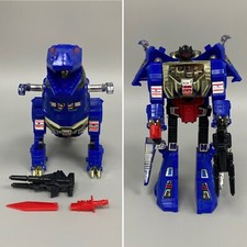 Grimlock G2 Autobot Dinobot Bleu Transformers Hasbro Jouet D'Action Vintage