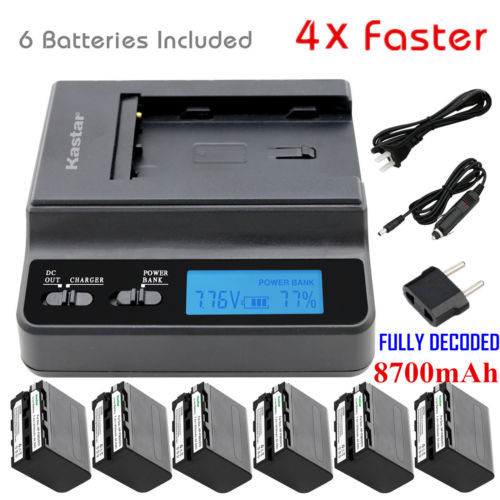 Kastar f970 charger - kastar,