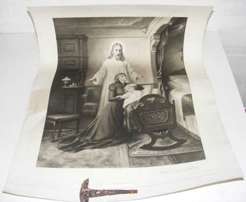 951c gravure image pieuse - 951c/,
