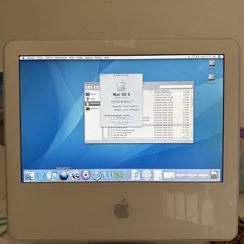 Apple imac blanc fonctionne - g5,
