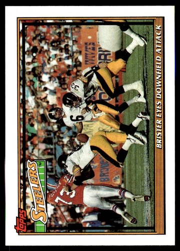 1991 topps steelers team - steelers,