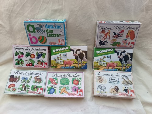 Boites jeu memo domino - 8,