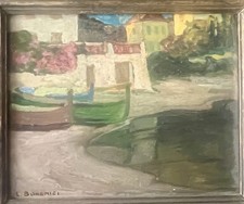 tableau huile ancien