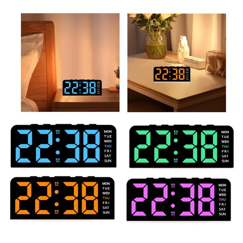 Horloge alarme numérique - d'alarme,