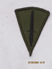 Insigne Des Commandos Royaux, Patch En Tissu, Dague Oliv/Noir, 47x70mm