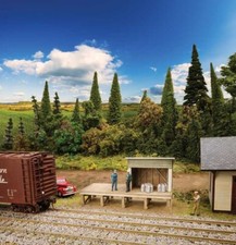 Échelle H0 Kit de Montage Lait Plate-Forme 4062 Neu