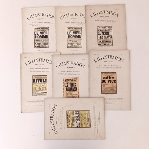 Lot revues illustration - revues, l'illustration