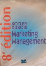 Marketing Management (8e édition) - Kotler & Dubois