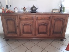 bahut bas chene massif 220 x 108 x 53